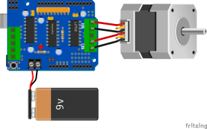 Commander Le Moteur Pas Pas Us Hs Par Arduino Et L D