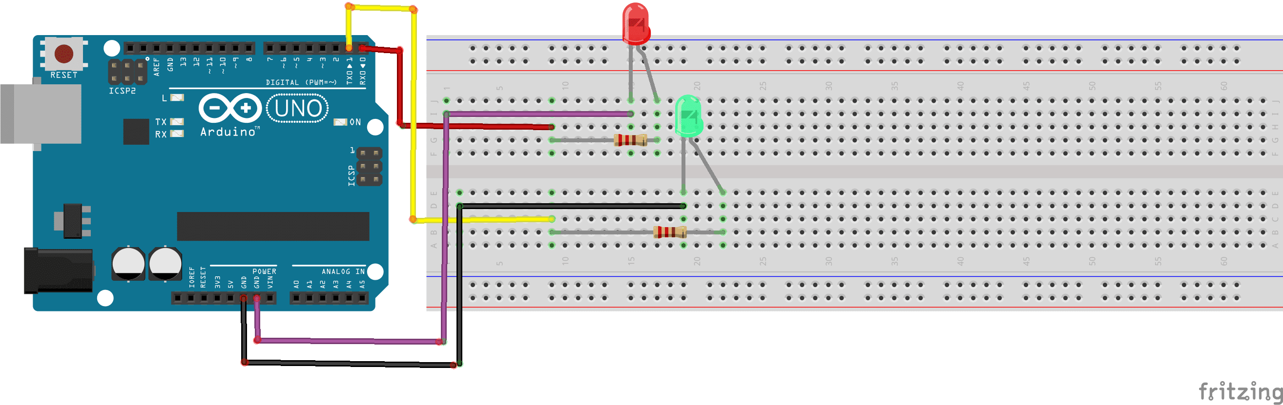 L5 Blinking Two LEDs  Physical Computing