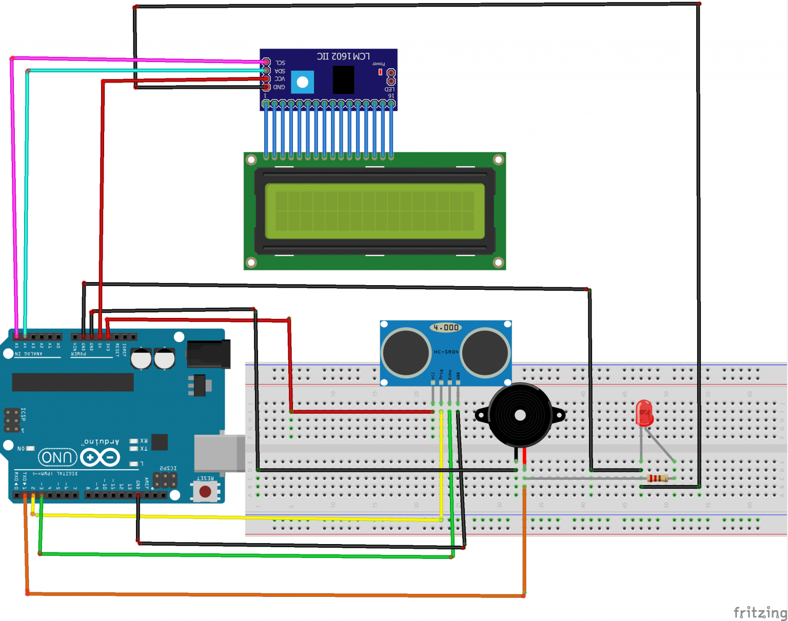 Obstacle Detection Arduino Code