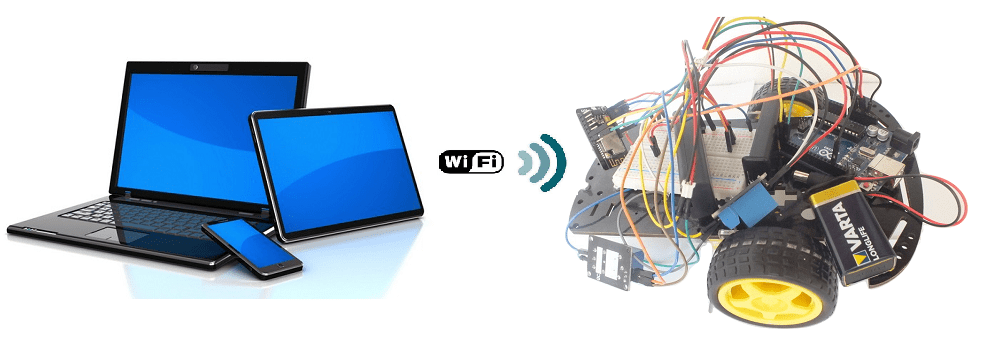 Create your own ESP32 Wifi Car using the library esp32-wifi-car