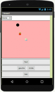 Development of the Snake game with App Inventor