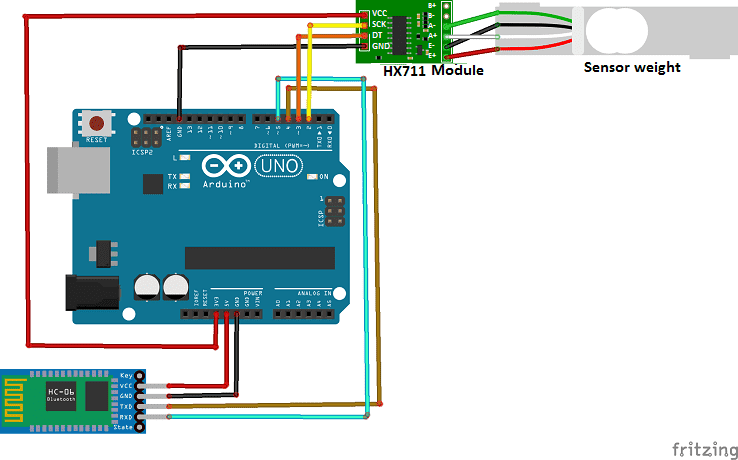 Arduino Digital Weight Scale HX711 Load Cell Module 